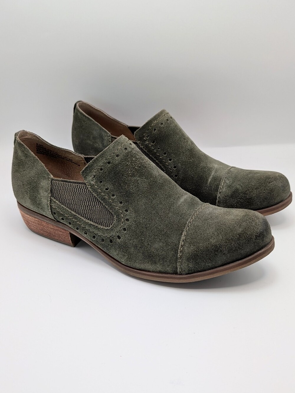 Kork-Ease Gertrude Suede Slip-On Loafers Shoes